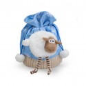 Мешочек Веселая овечка (голубой)